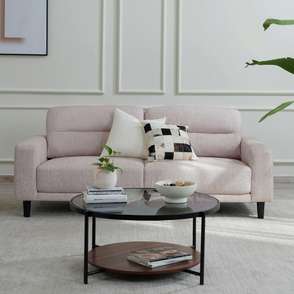 LATHAM SINGLE SEATER SOFA BROWN Pan Home Furnishings